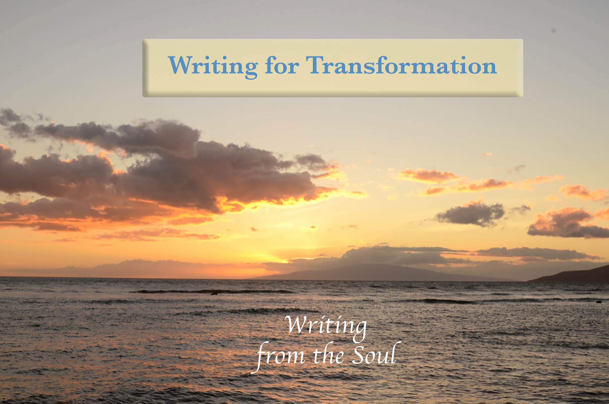 You are currently viewing Writing for Transformation