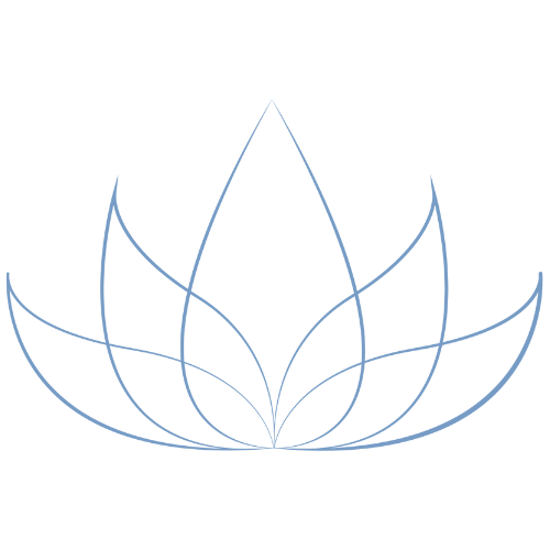 lotus icon blue