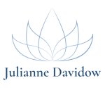 Julianne Davidow logo with lotus